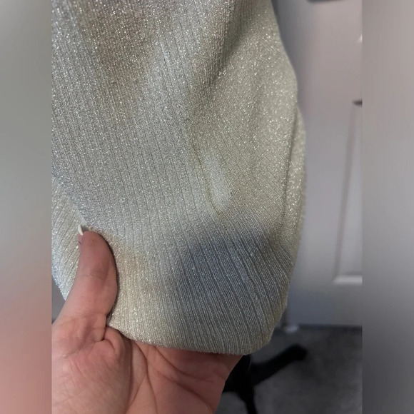 Tommy  Hilfiger Denim | Sparkly Sleeveless Turtleneck Top | Size XL - Picture 5 of 11